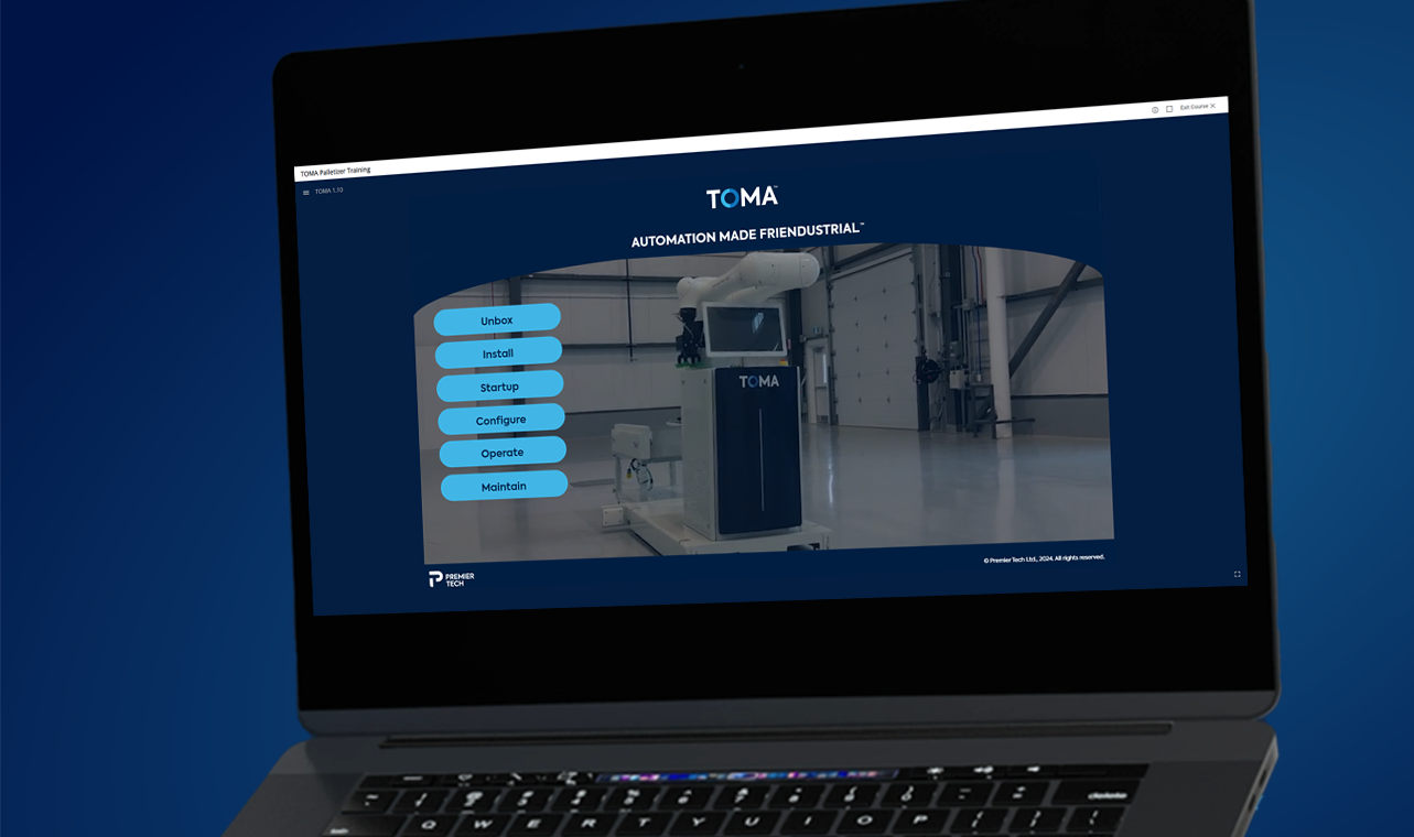 TOMA training interface